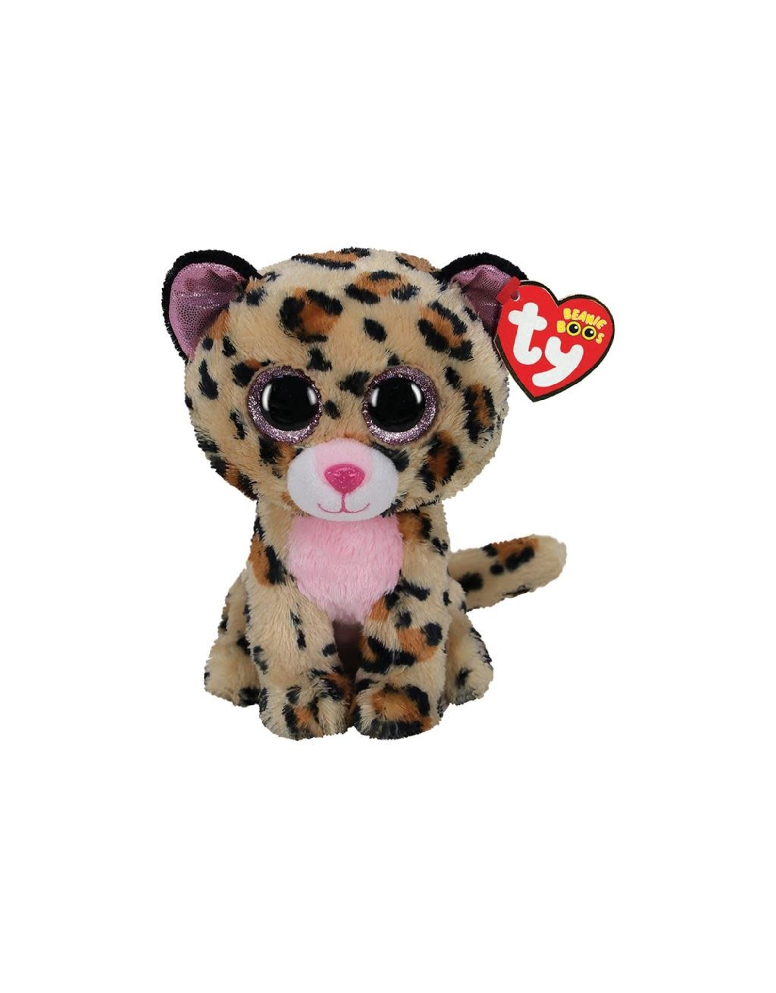 Ty Ty Beanie Boo's Livvie het Gevlekte Luipaard 15cm