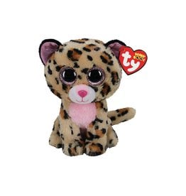 Ty Ty Beanie Boo's Livvie het Gevlekte Luipaard 15cm