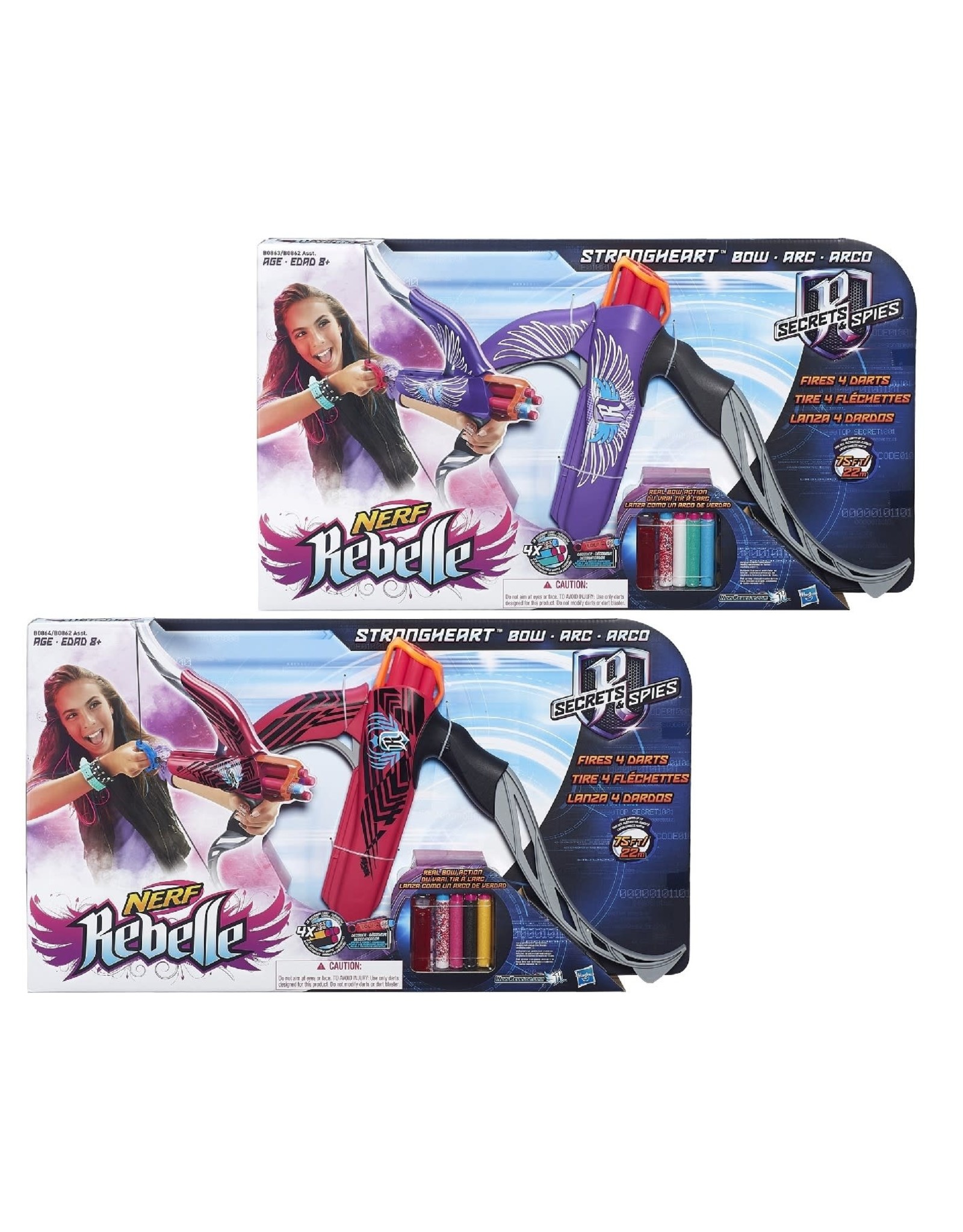 Nerf Nerf Rebelle Strongheart Bow Assorti
