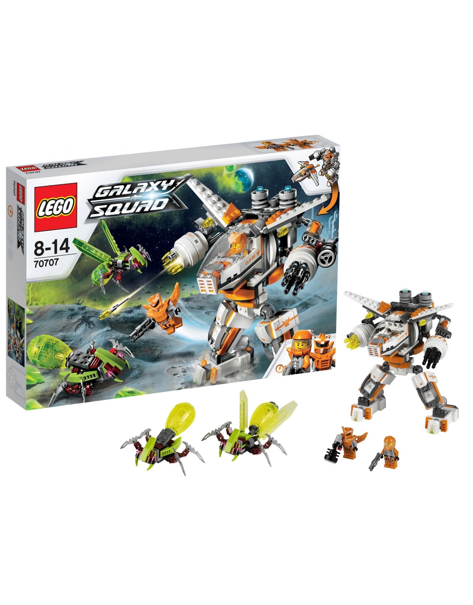 LEGO Lego Galaxy Squad 70707 Cls-89 Eradicator Mech