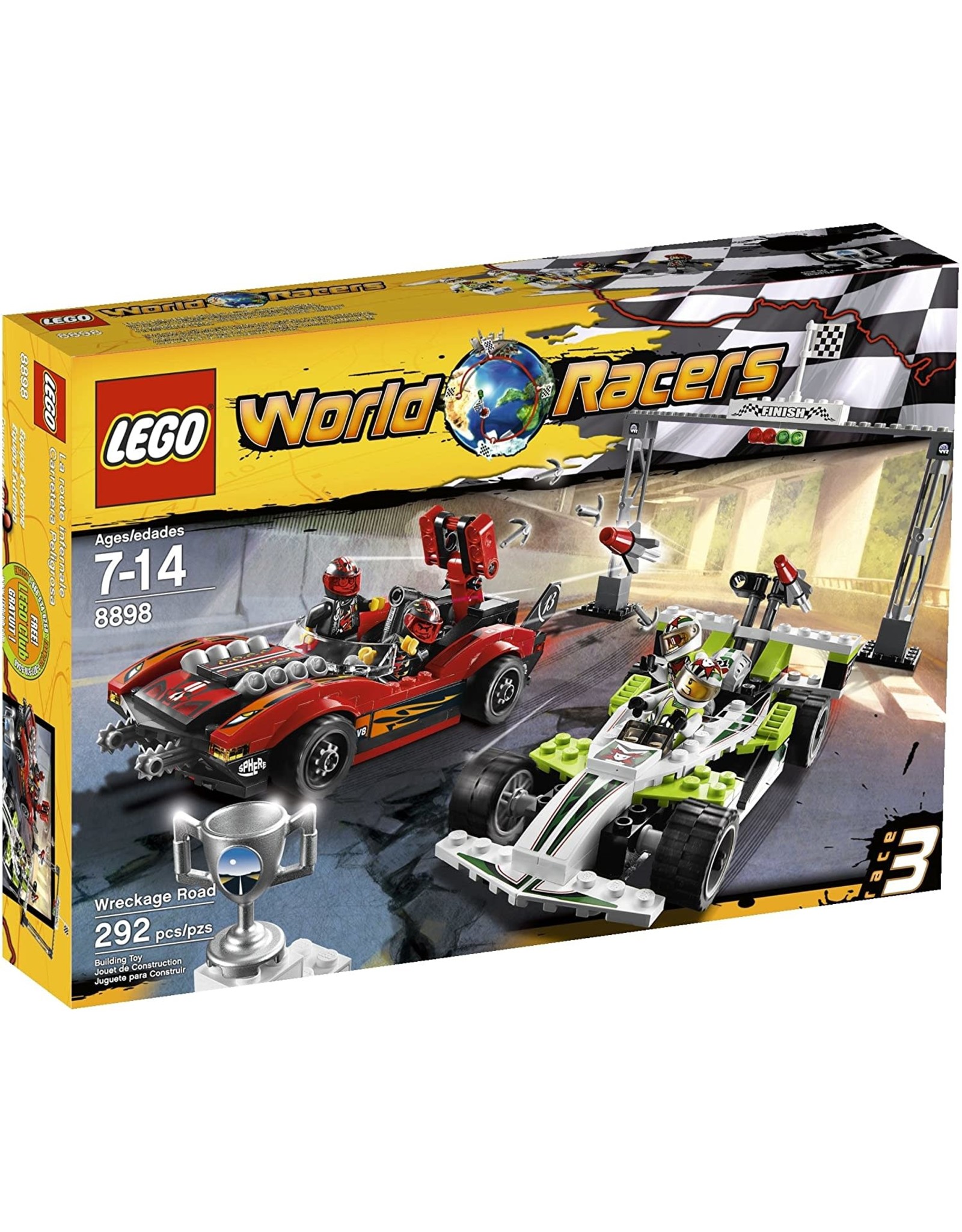 LEGO Lego World Racers 8898 Wrakkenweg