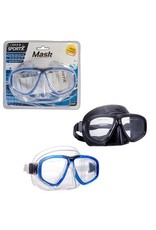 Sportx SportX Adult Zwemmasker **** blauw of zwart Sportx SportX Adult Zwemmasker **** blauw of zwart