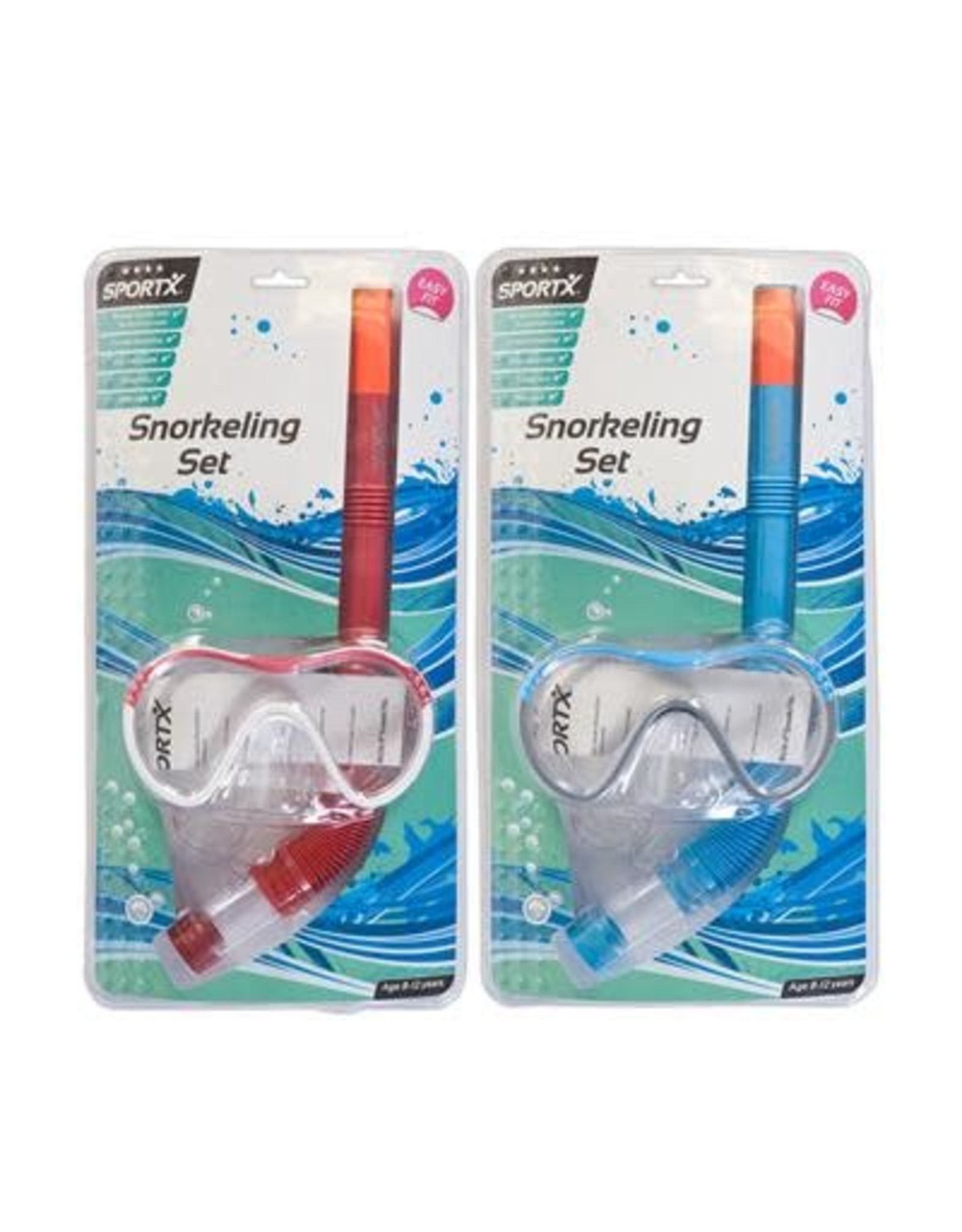 Sportx SportX Junior Snorkelset **** Sport roze of blauw