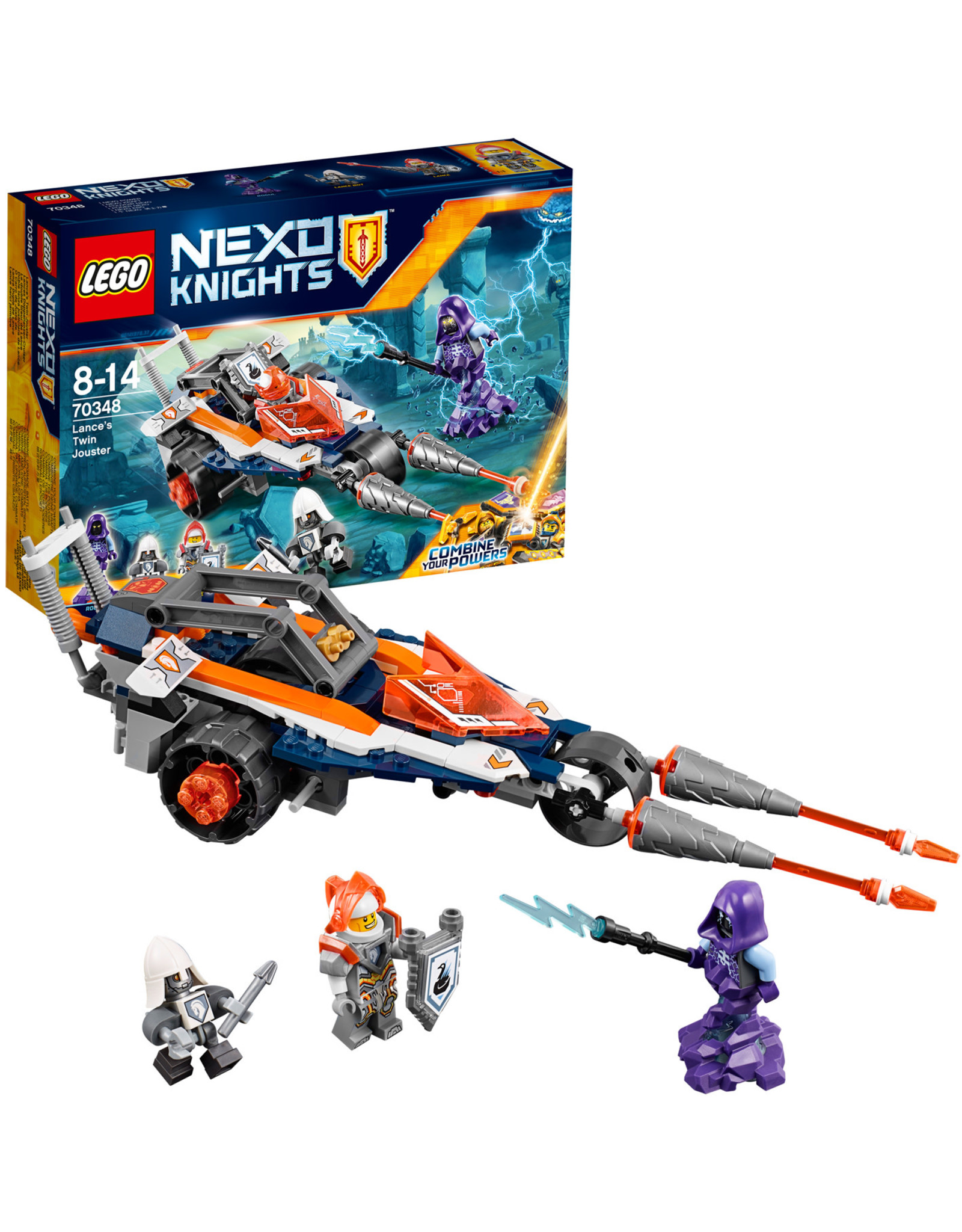 LEGO Lego Nexo Knights 70348 Lance's Dubbele Jouster -  Lance's Twin Jouster