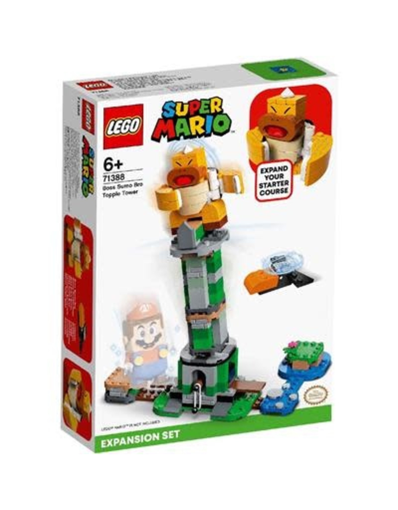 LEGO Lego Super Mario 71388 Uitbreidingsset: Eindbaasgevecht op de Sumo Bro-toren
