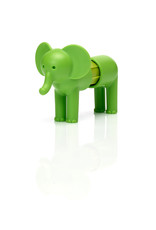 Smartmax SmartMax My First Animals - de Groene Olifant Smartmax SmartMax My First Animals - de Groene Olifant