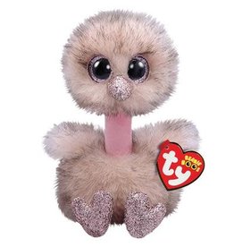 Ty Ty Beanie Boo's Henna  de Glitter Struisvogel 15cm