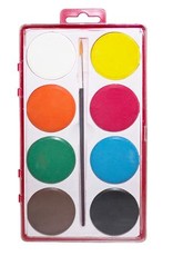 Waterverfset 8 kleuren