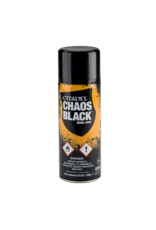 Citadel Games Workshop Citadel Colour Chaos Black Spray 400ml