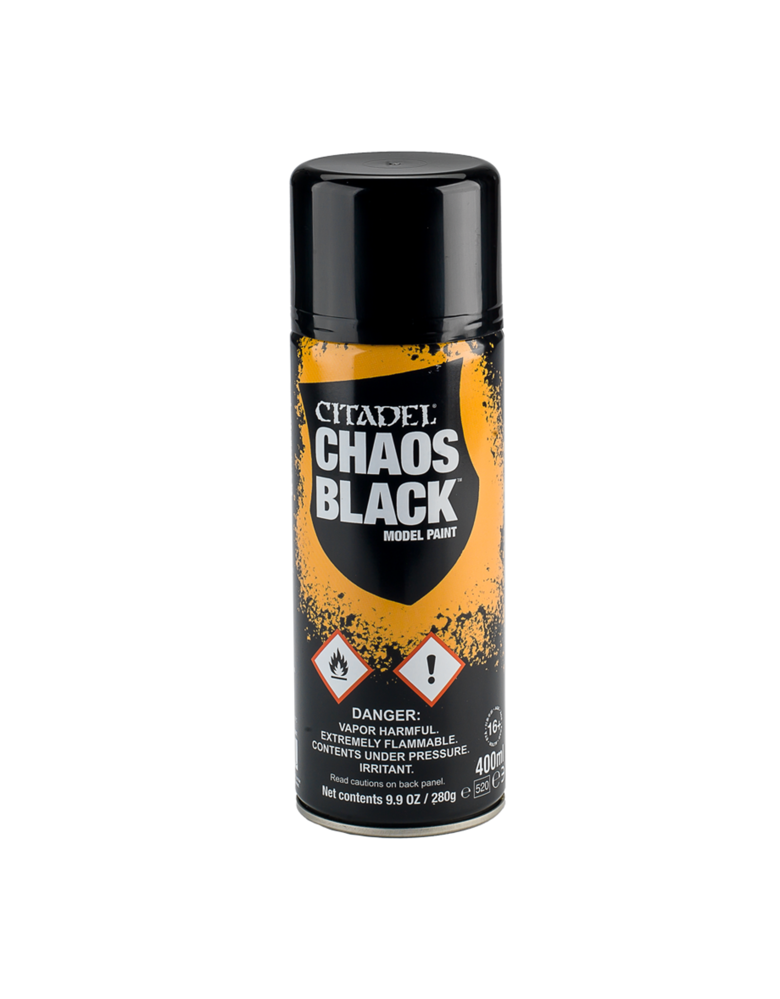 Citadel Games Workshop Citadel Colour Chaos Black Spray 400ml