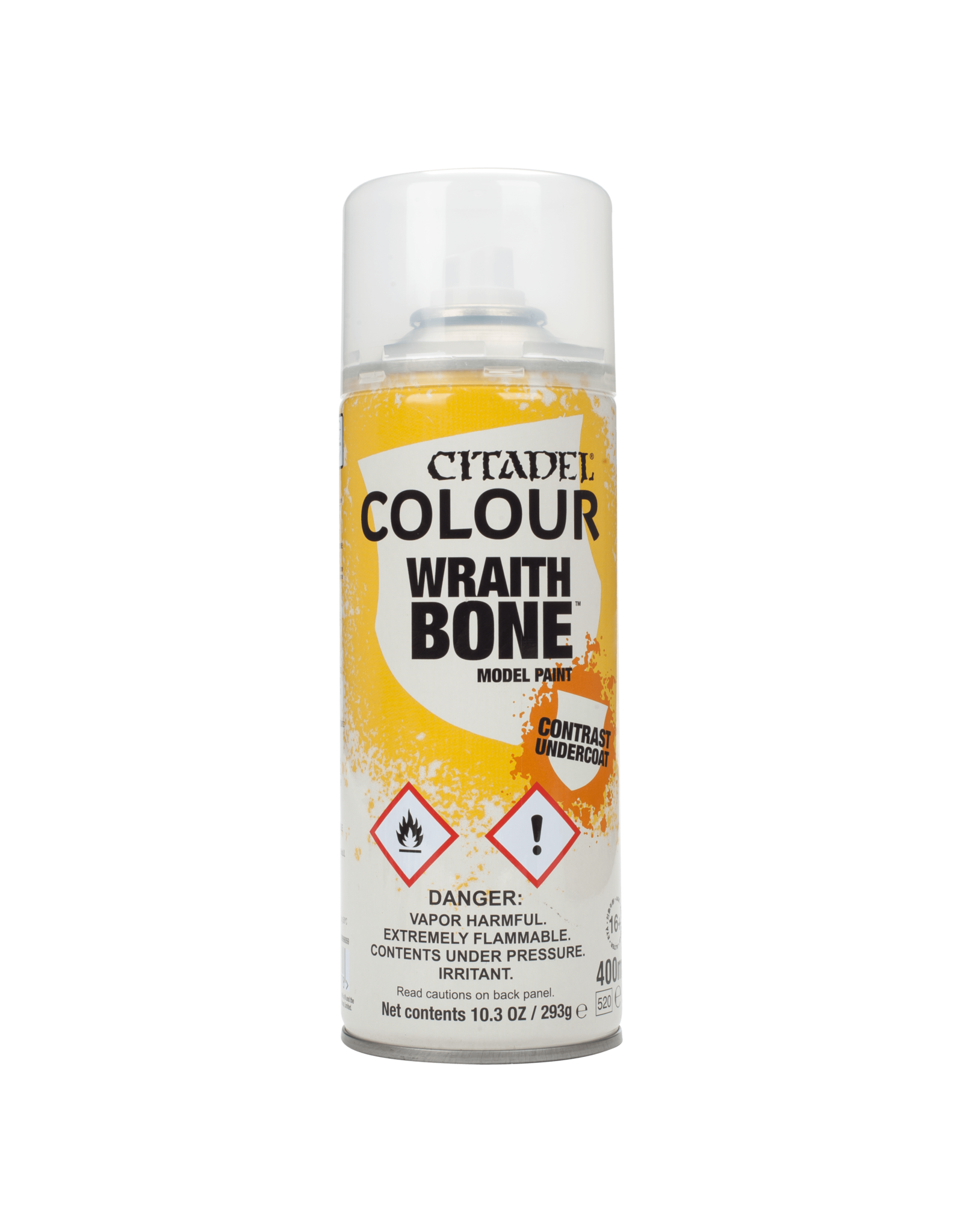 Citadel Games Workshop Citadel Colour Wraith Bone  Spray 400ml