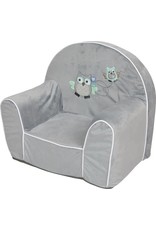 Tiamo Tiamo Kinderfauteuil  Uil Grijs