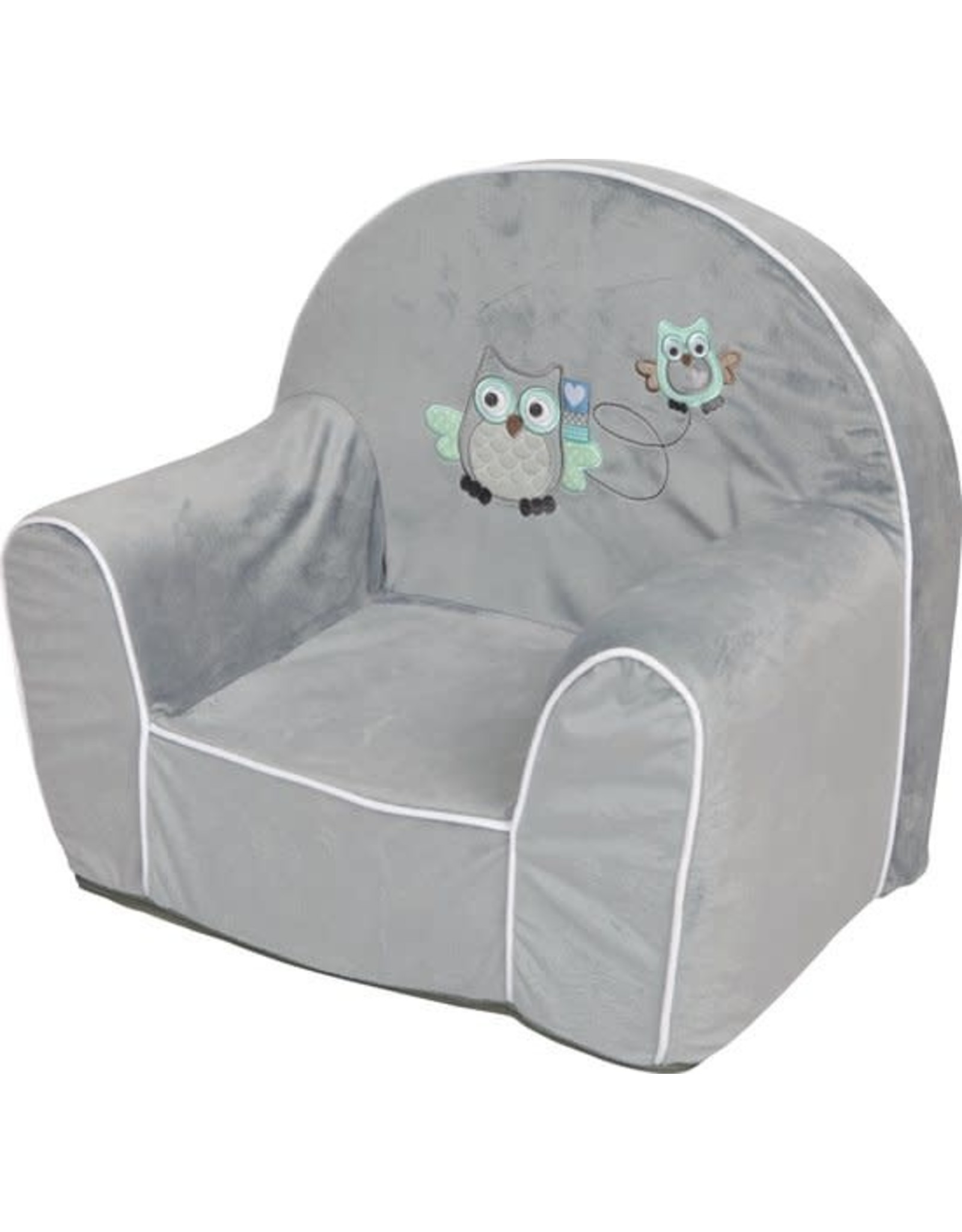 Tiamo Tiamo Kinderfauteuil  Uil Grijs