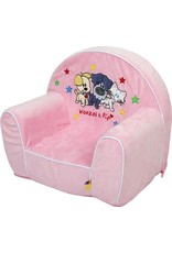 Woezel en Pip Kinderfauteuil Roze Woezel&Pip