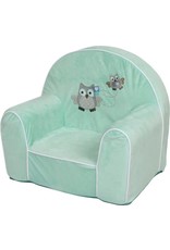 Tiamo Tiamo Kinderfauteuil Uil Groen