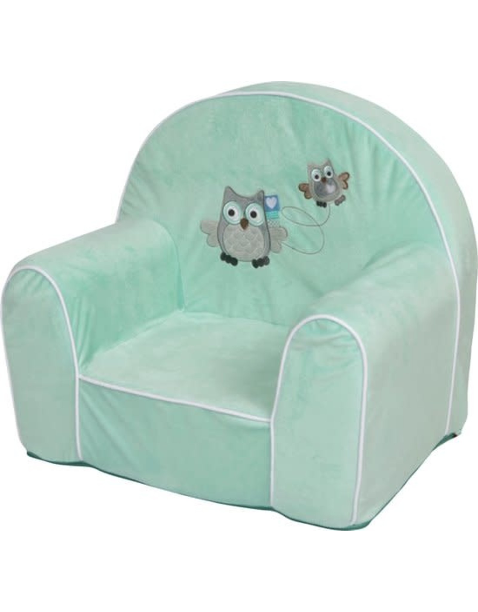 Tiamo Tiamo Kinderfauteuil Uil Groen