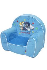 Woezel en Pip Tiamo Kinderfauteuil Blauw Woezel&Pip