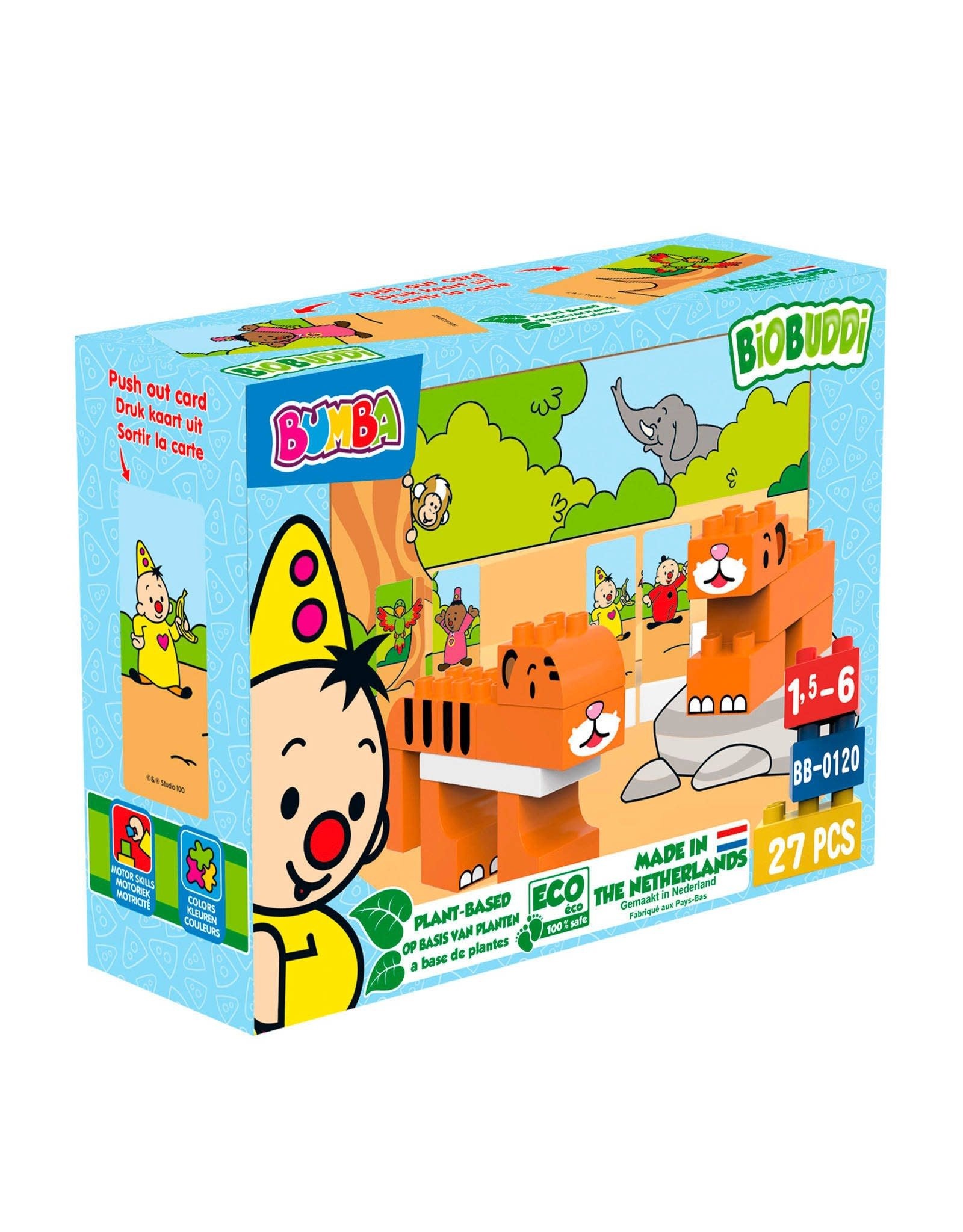 BIOBUDDI BIOBUDDI Bumba en de Wilde Dieren - 27 stukjes