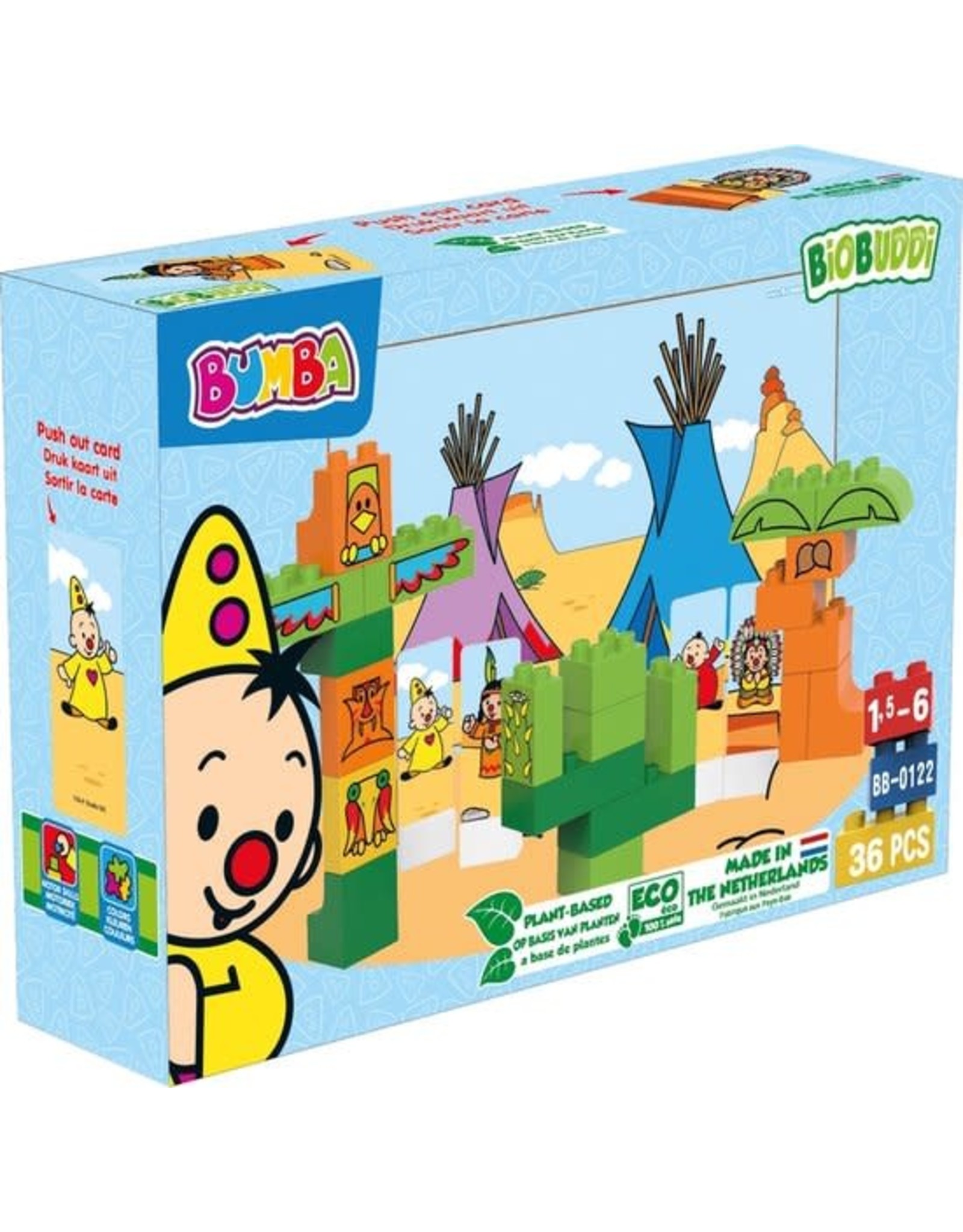 BIOBUDDI BIOBUDDI Bumba in het Verre Westen - 36 stukjes