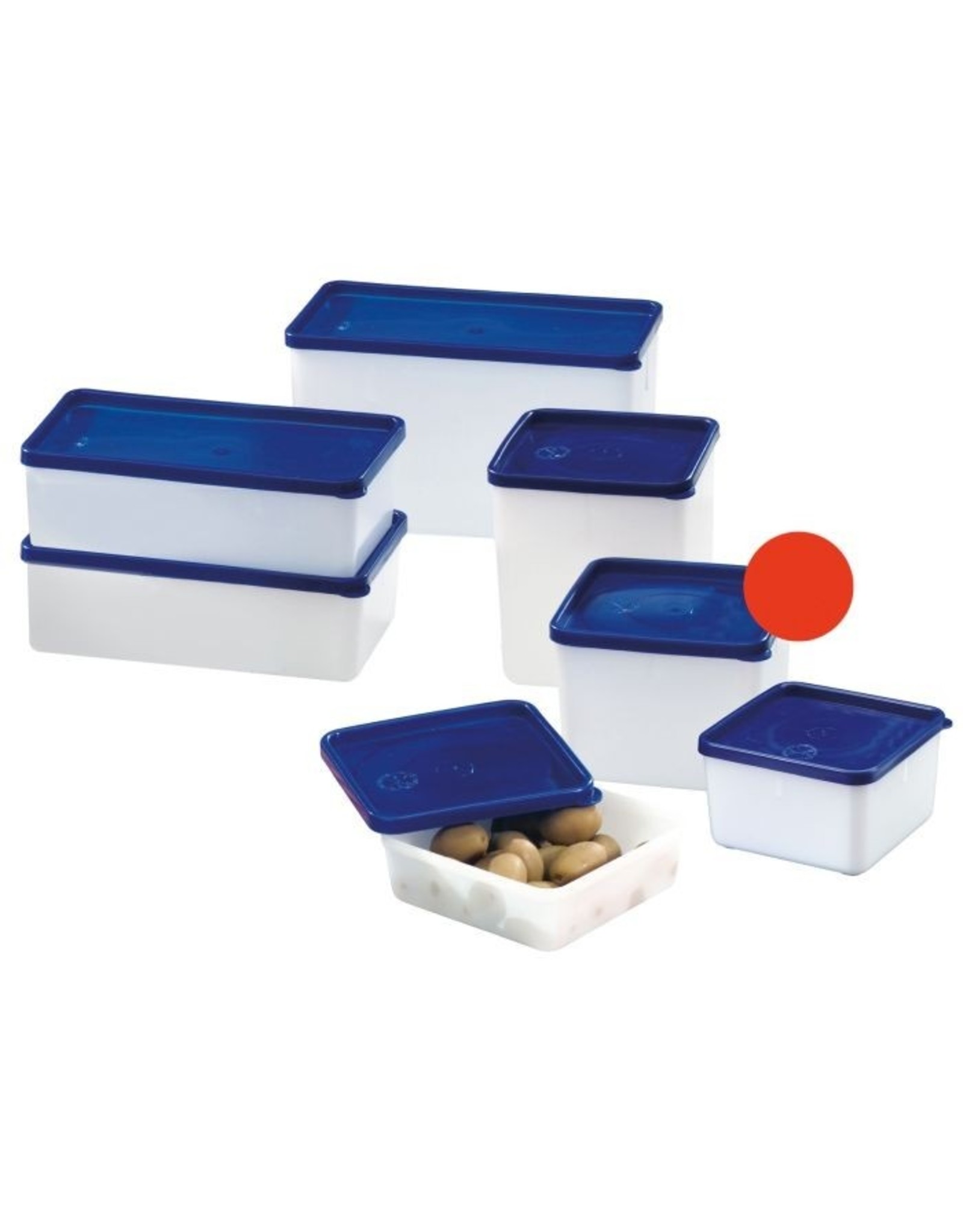 Westmark Westmark Set van Diepvriesdoosjes "Trio"- 4 Stuks, 0.25L