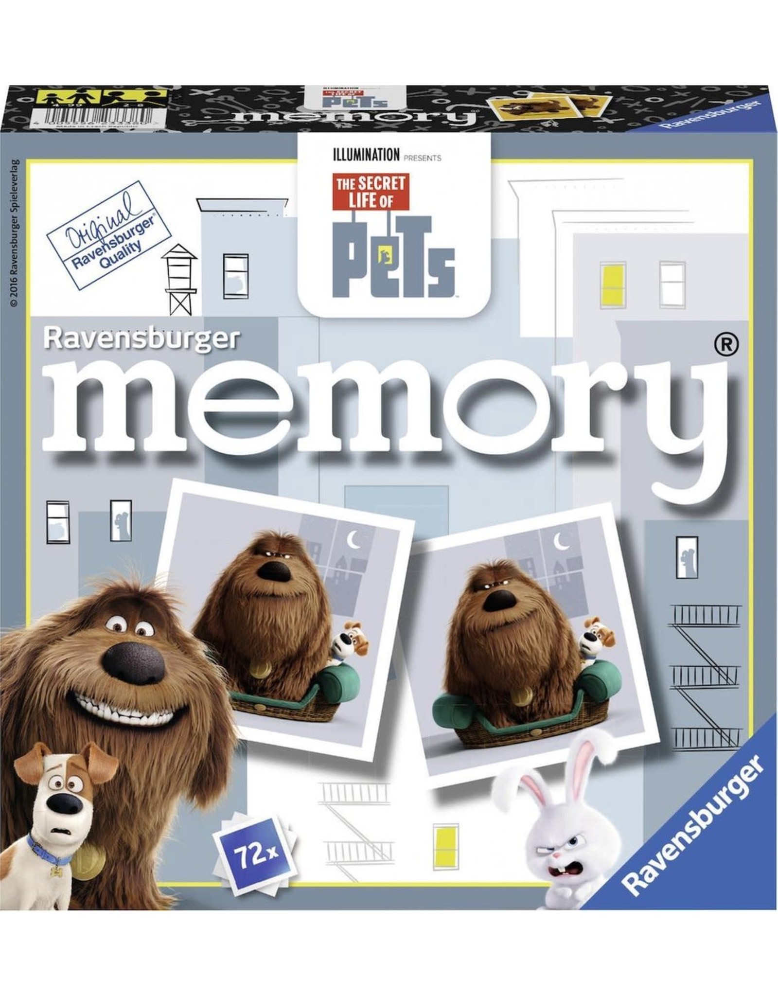 Ravensburger Ravensburger 212255 The Secret Life Of Pets Memory®