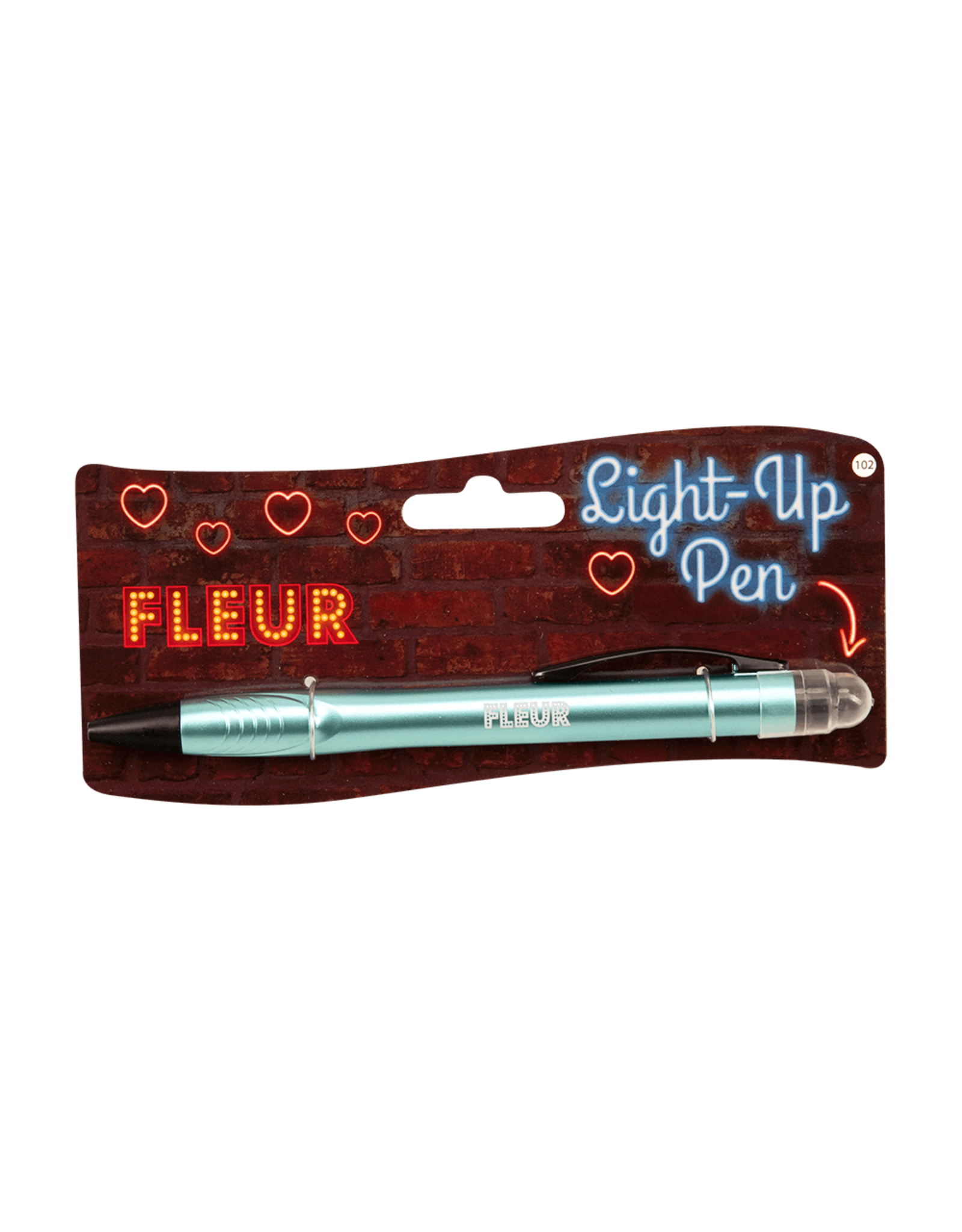 Paper Dreams Light Up Pen - Fleur