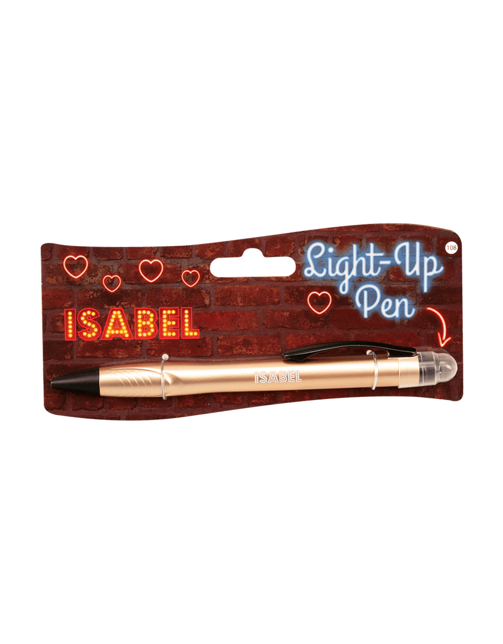 Paper Dreams Light Up Pen - Isabel