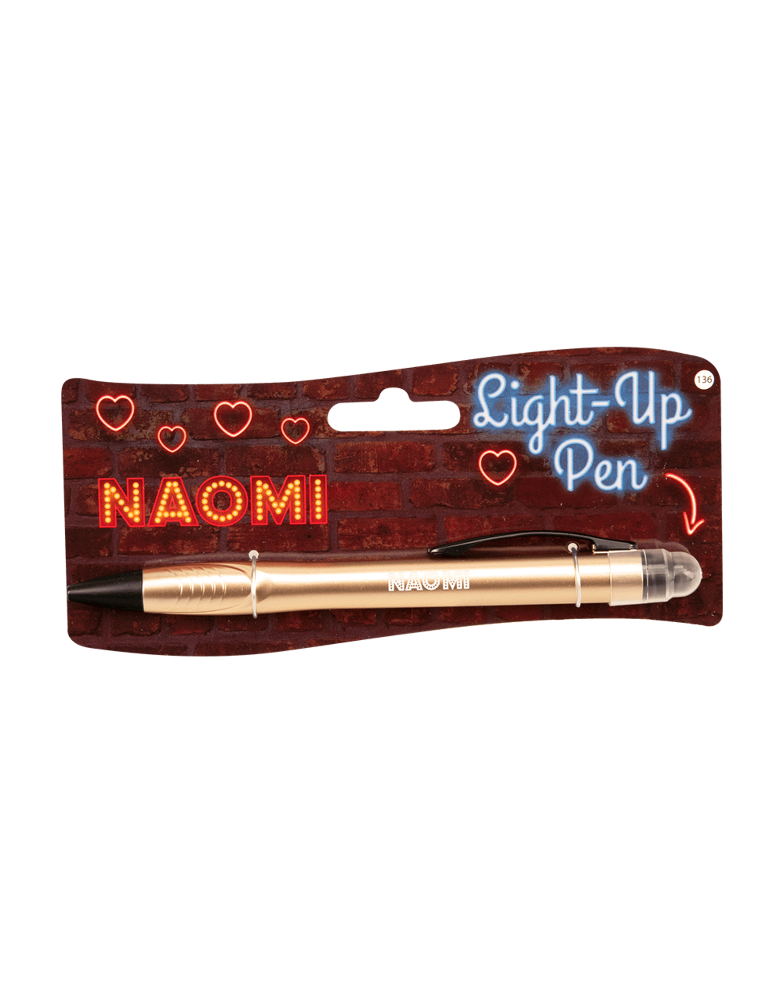 Paper Dreams Light Up Pen - Naomi