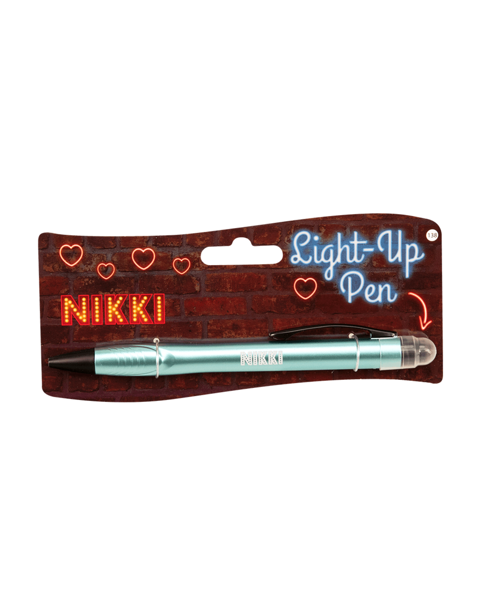 Paper Dreams Light Up Pen - Nikki
