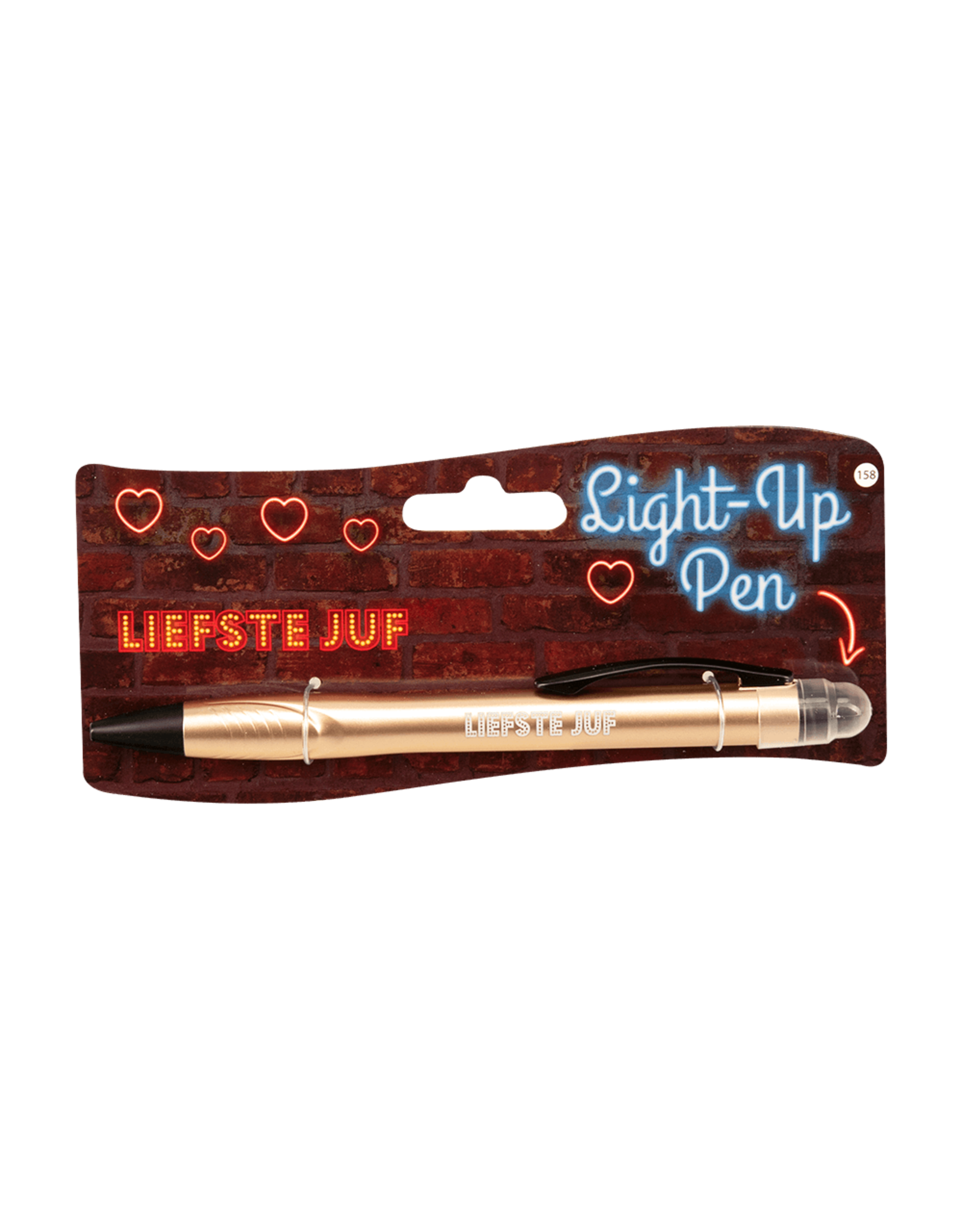 Paper Dreams Light Up Pen - Liefste juf