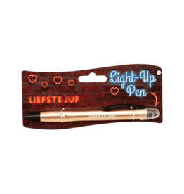 Paper Dreams Light Up Pen - Liefste juf