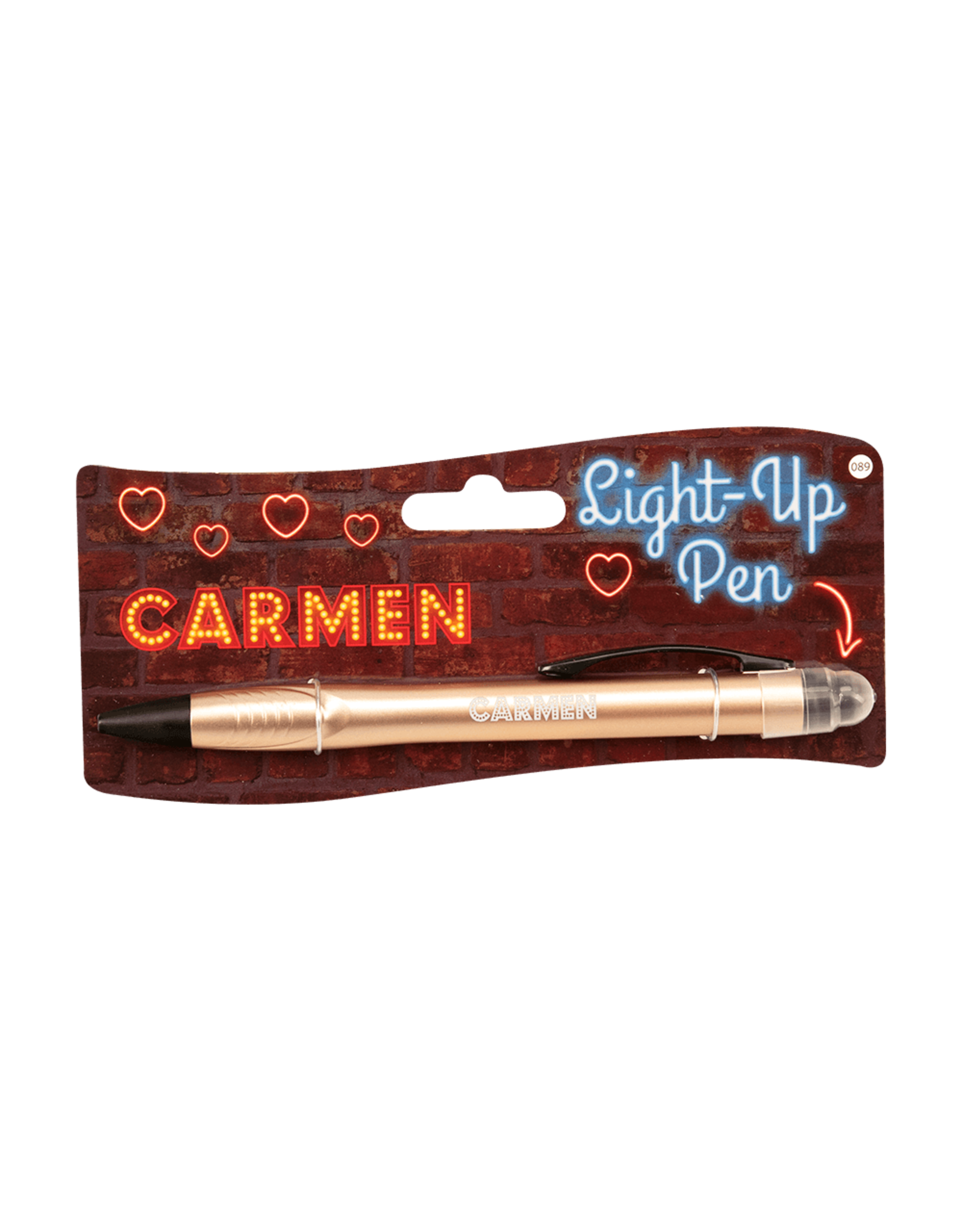 Paper Dreams Light Up Pen - Carmen