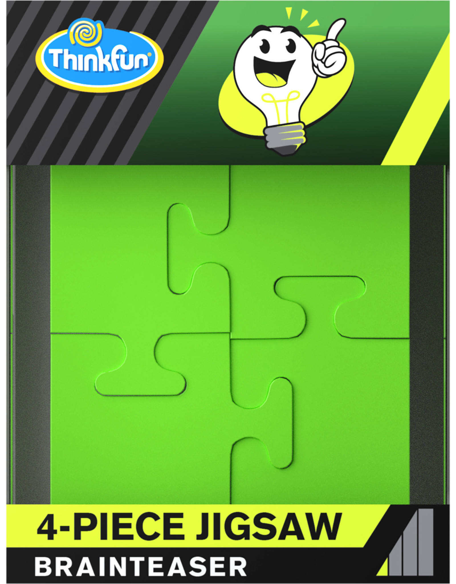 Ravensburger ThinkFun 763870 A-HA! 4-Piece JigSaw  – Breinbreker