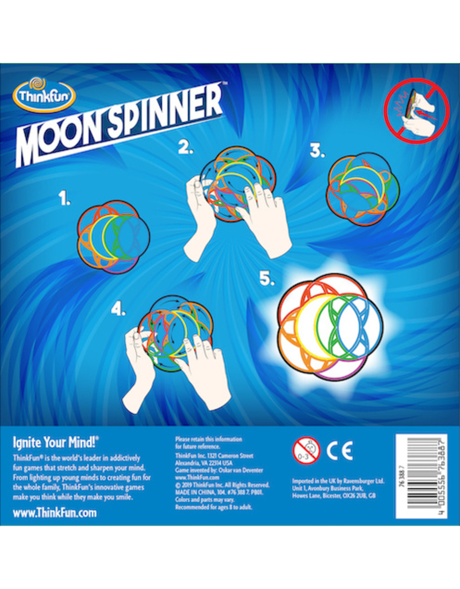 Ravensburger ThinkFun 763887 Moonspinner  – Breinbreker