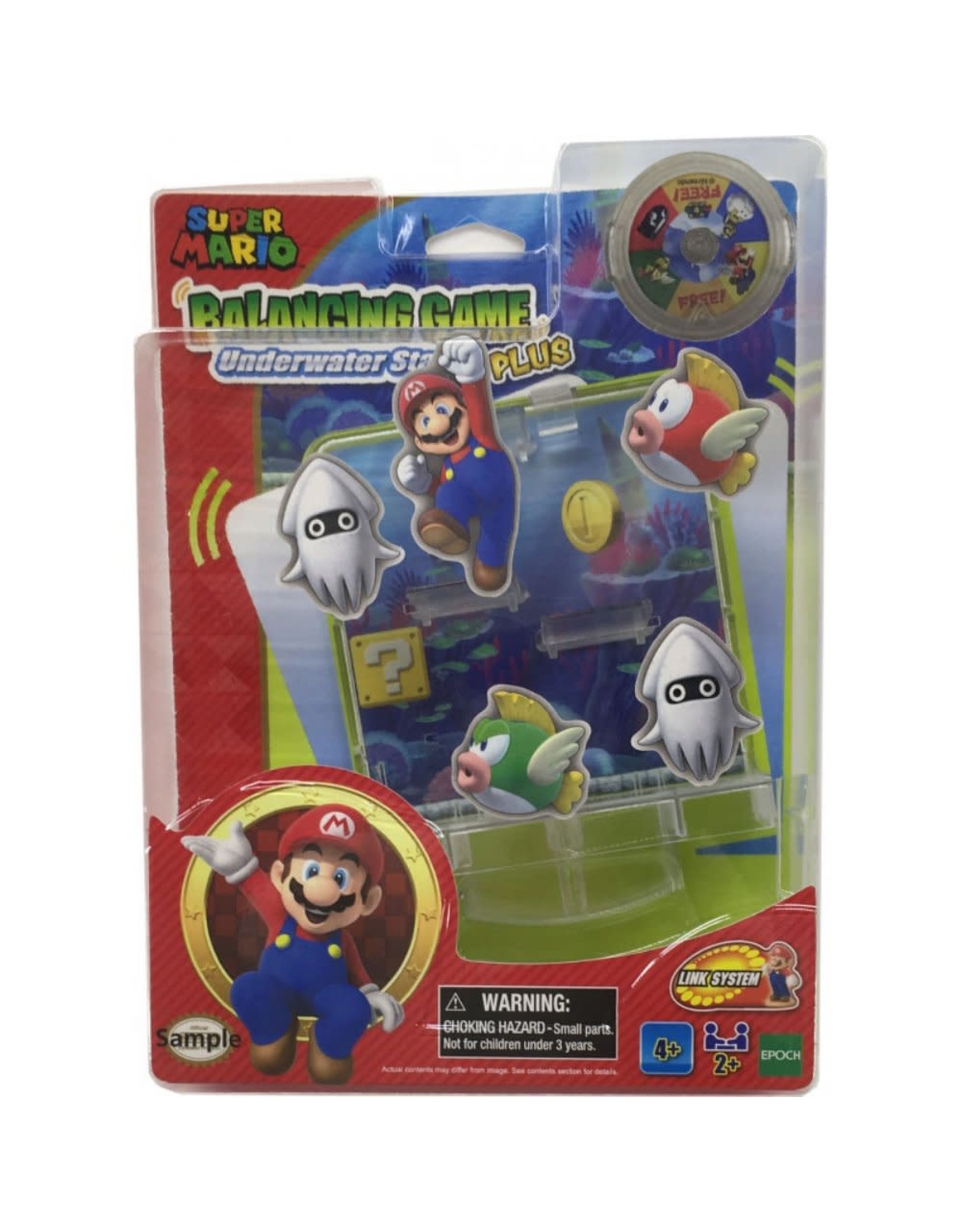 Super Mario Epoch Mario Balancing Game Underwater