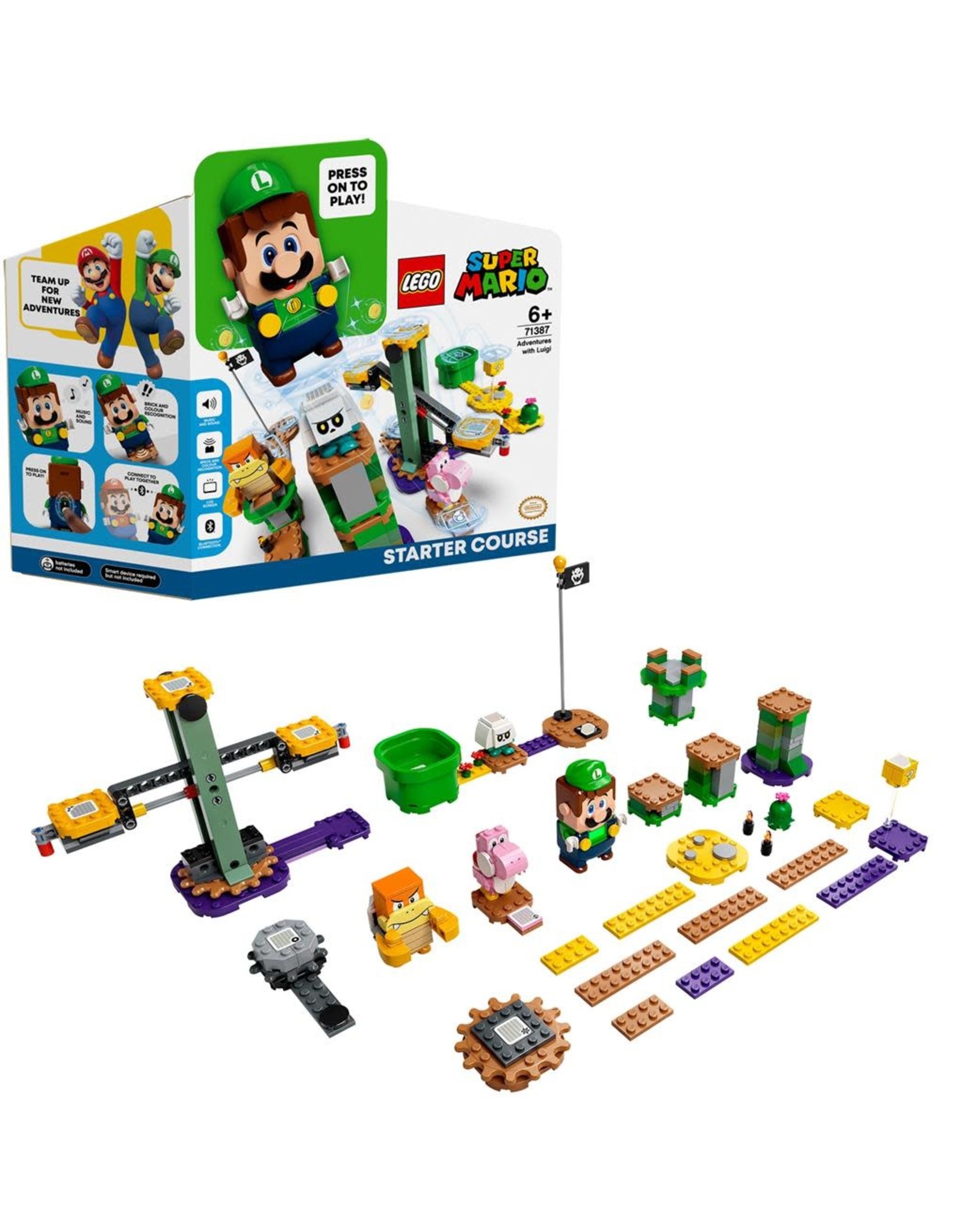LEGO Lego Super Mario 71387 Avonturen met Luigi Startset