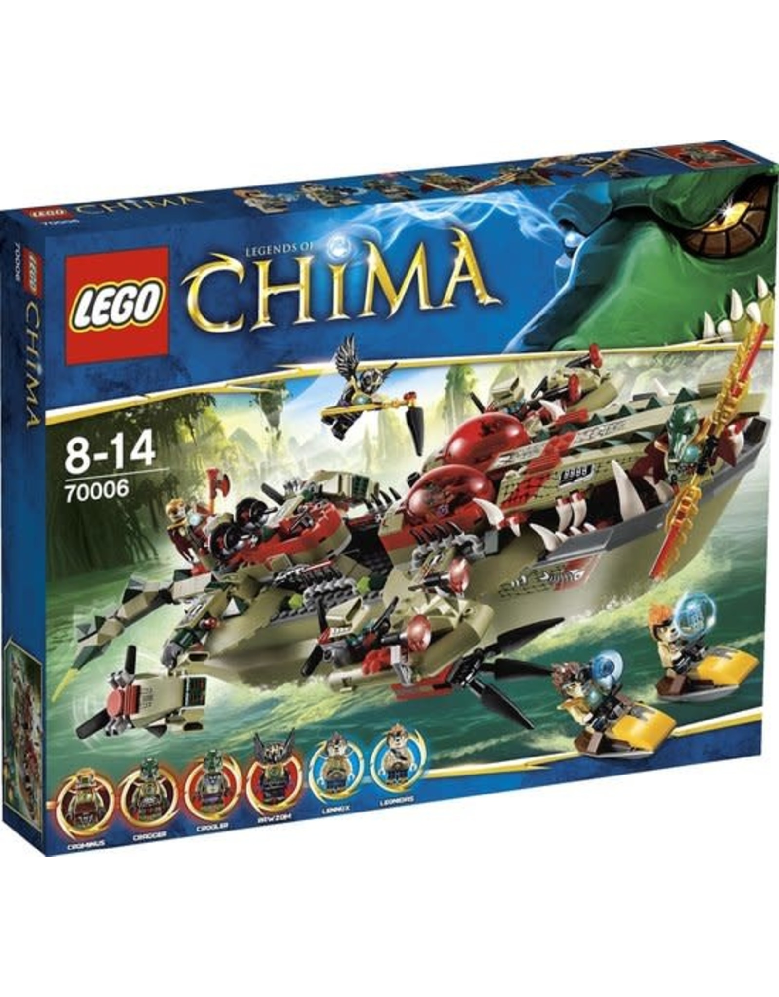 LEGO Lego Chima 70006 Cragger's Command Ship