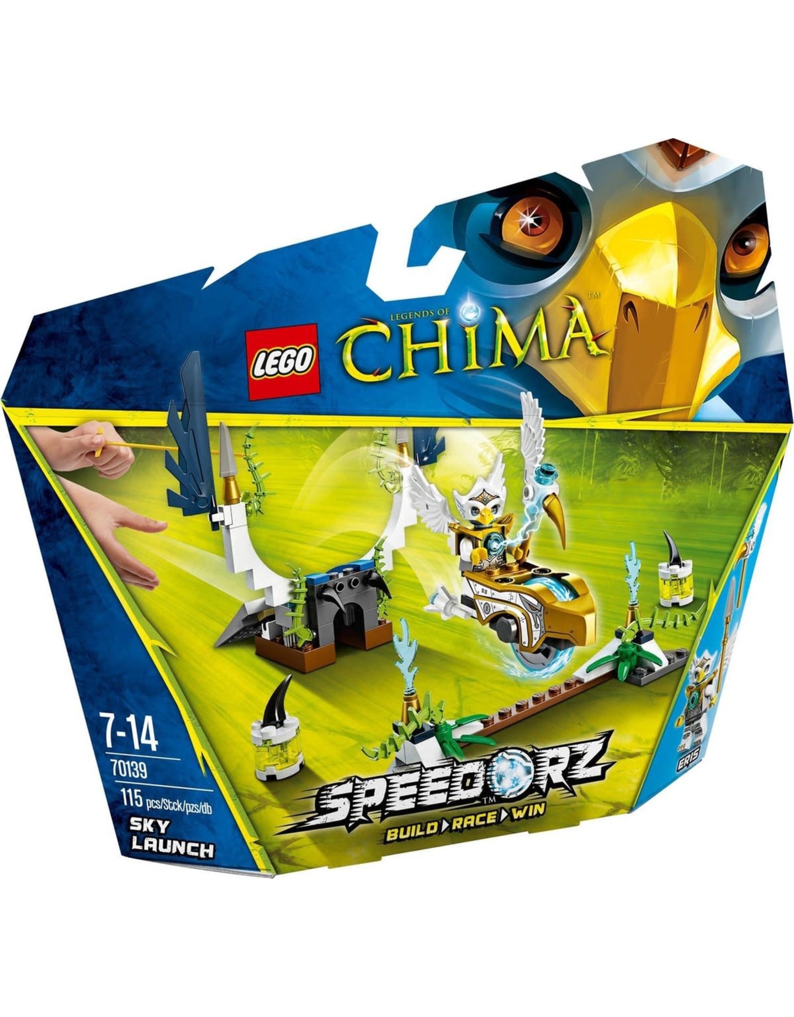 LEGO Lego Chima 70139 Zweefsprong -  Sky Launch