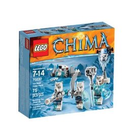 LEGO Lego Chima 70230  IJsbeerstam Vaandel -Ice Bear Tribe Pack