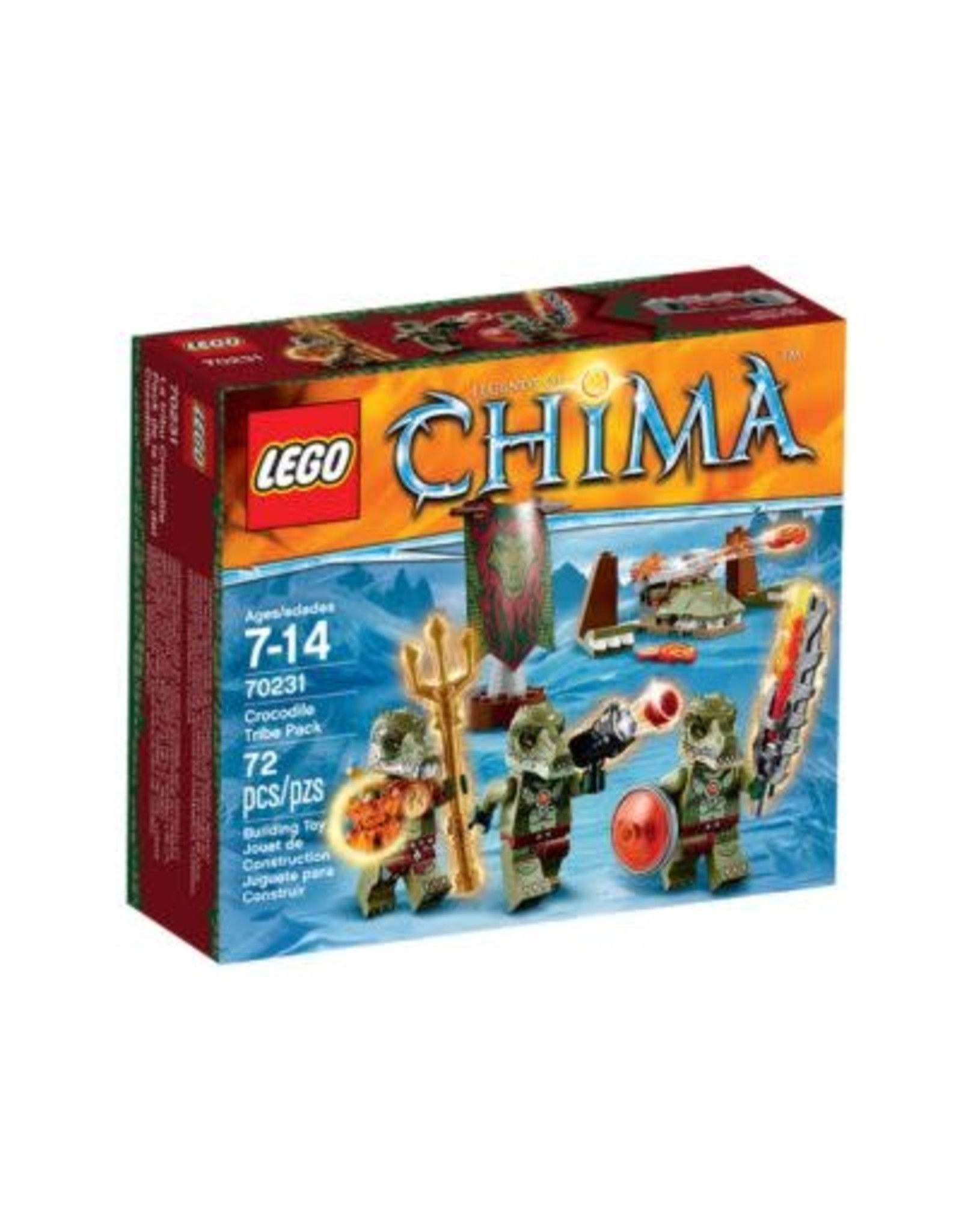 LEGO Lego Chima 70231 - Crocodile Tribe Pack