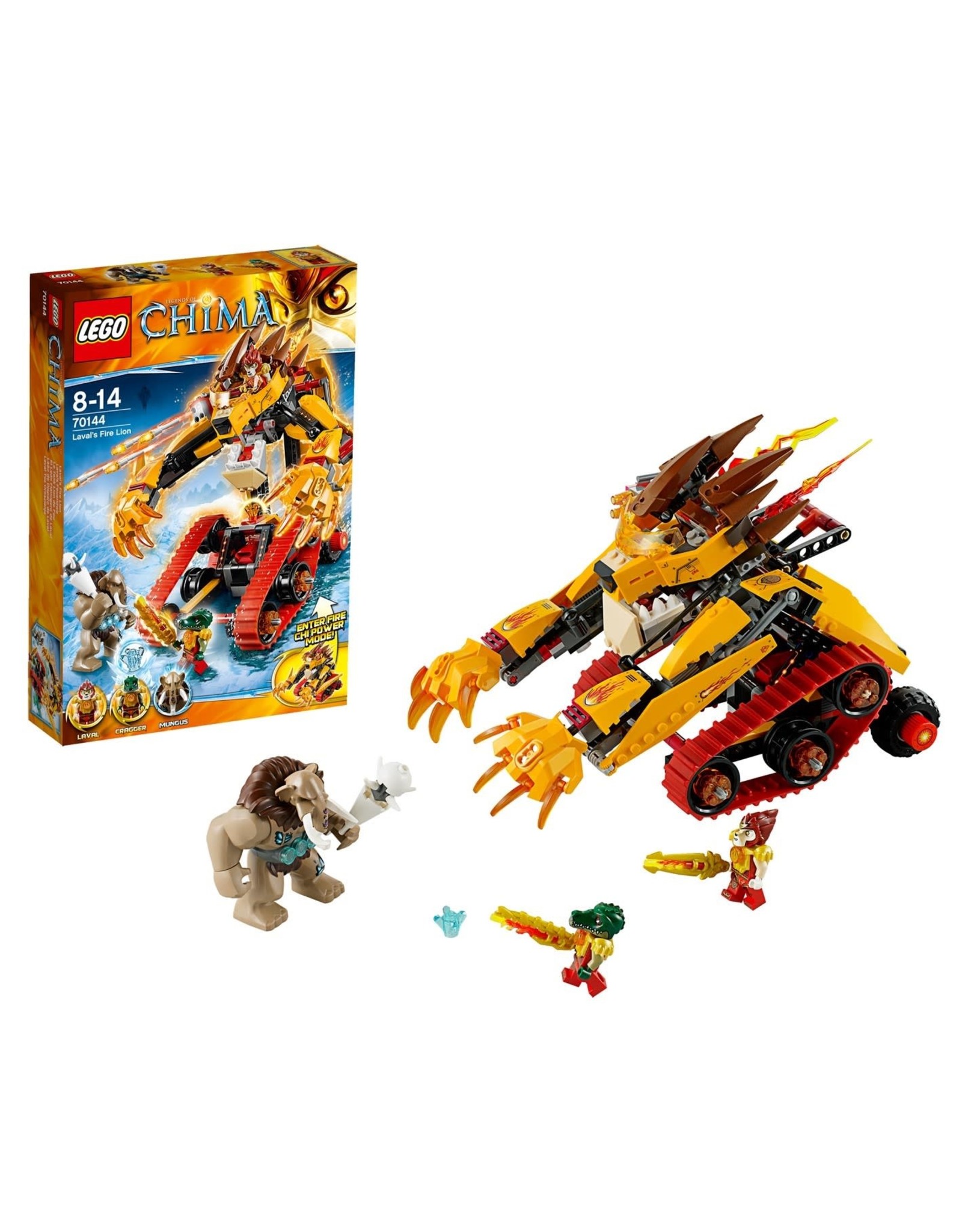Lego Chima LEGO Chima 70144 Lavals Vuurleeuw