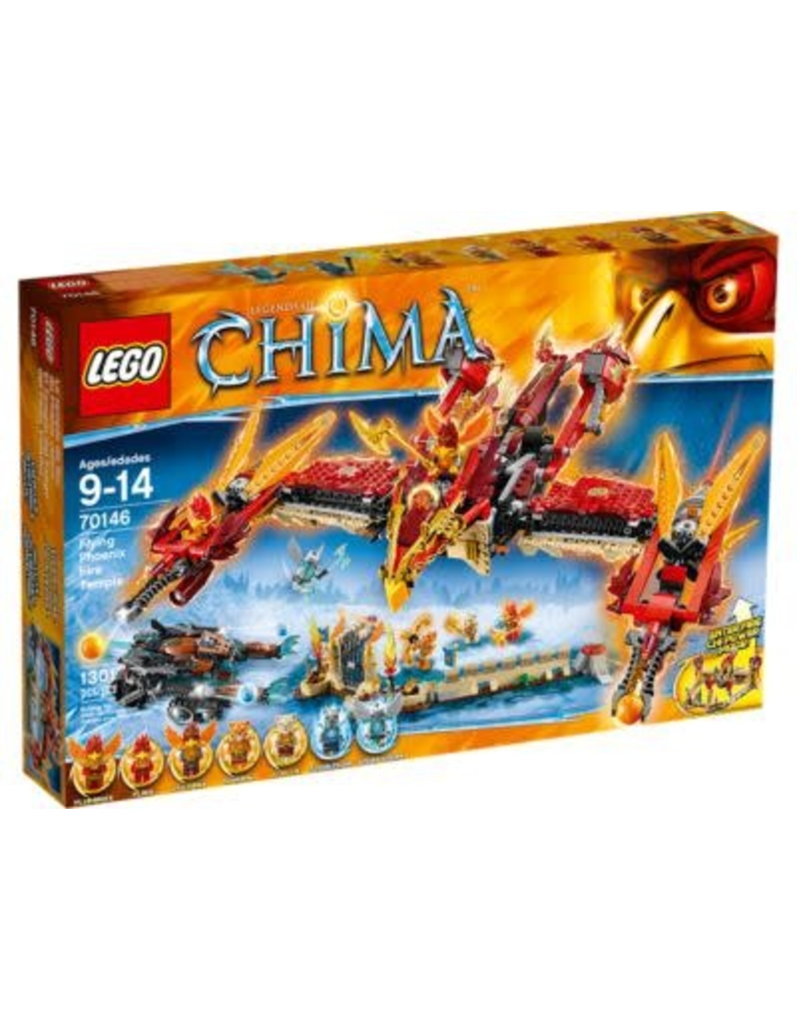 LEGO Lego Chima 70146 Phoenix Vuurtempel