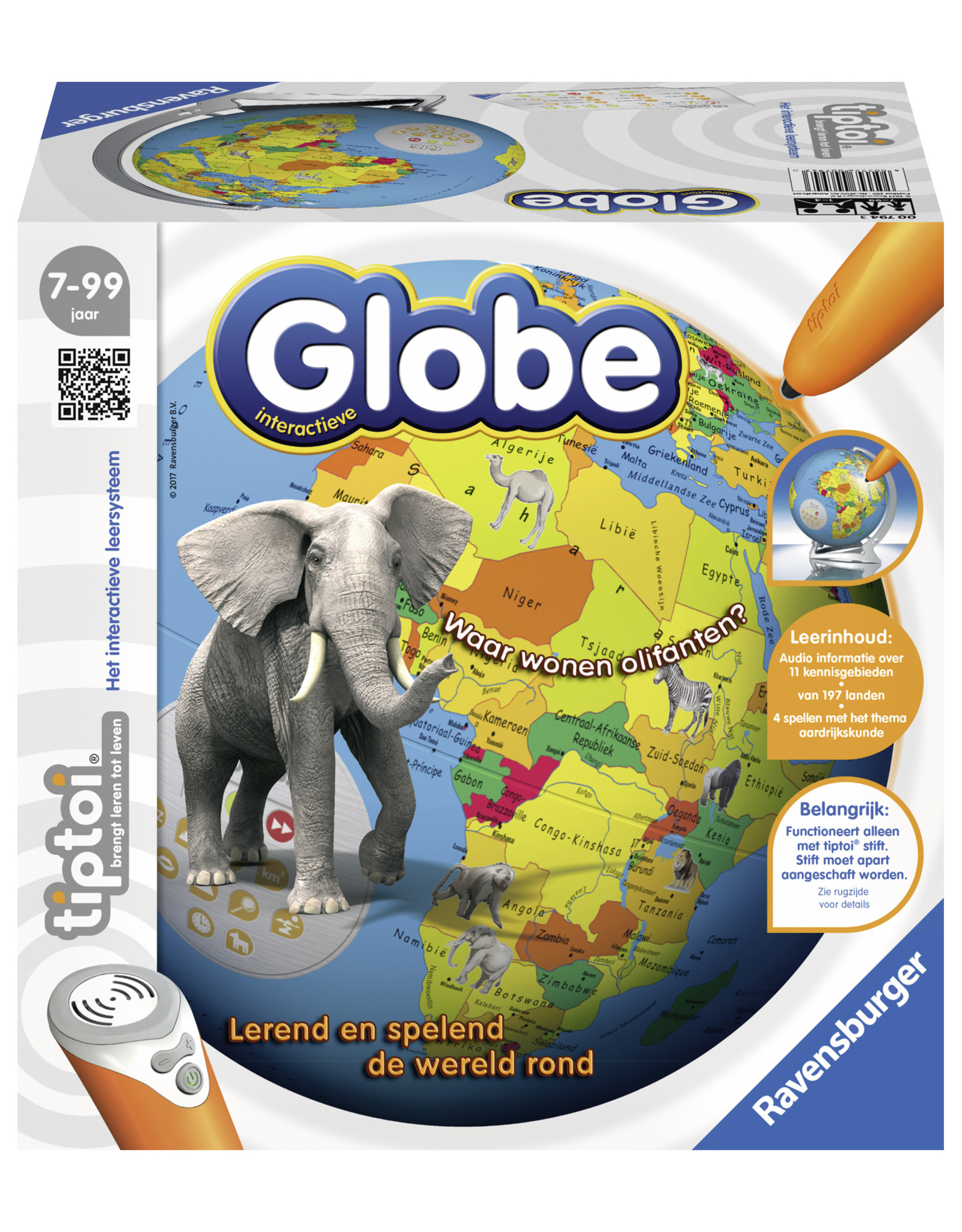 Ravensburger Ravensburger Tiptoi® 007943 Interactieve Globe