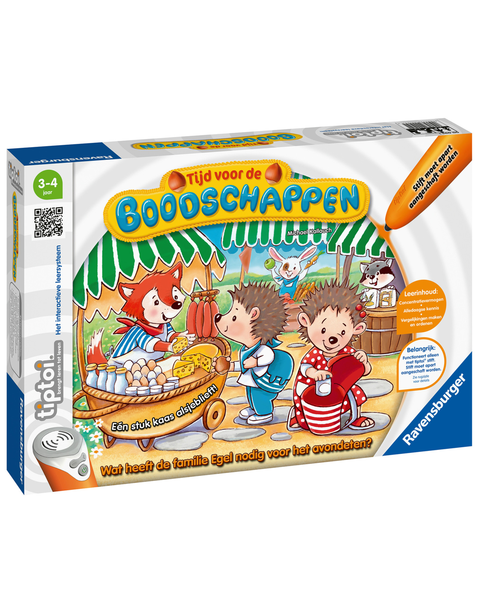 Ravensburger Ravensburger Tiptoi® 000951 Spel  Tijd voor de Boodschappen