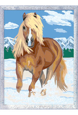 Ravensburger Ravensburger Schilderen op Nummer 289240 Paard in de Sneeuw Ravensburger Ravensburger Schilderen op Nummer 289240 Paard in de Sneeuw