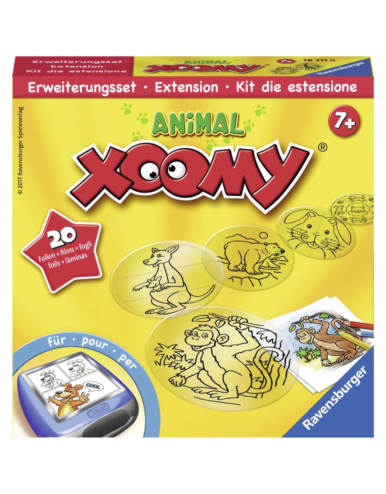 Ravensburger Ravensburger Xoomy® 187119 Uitbreidingsset Animals