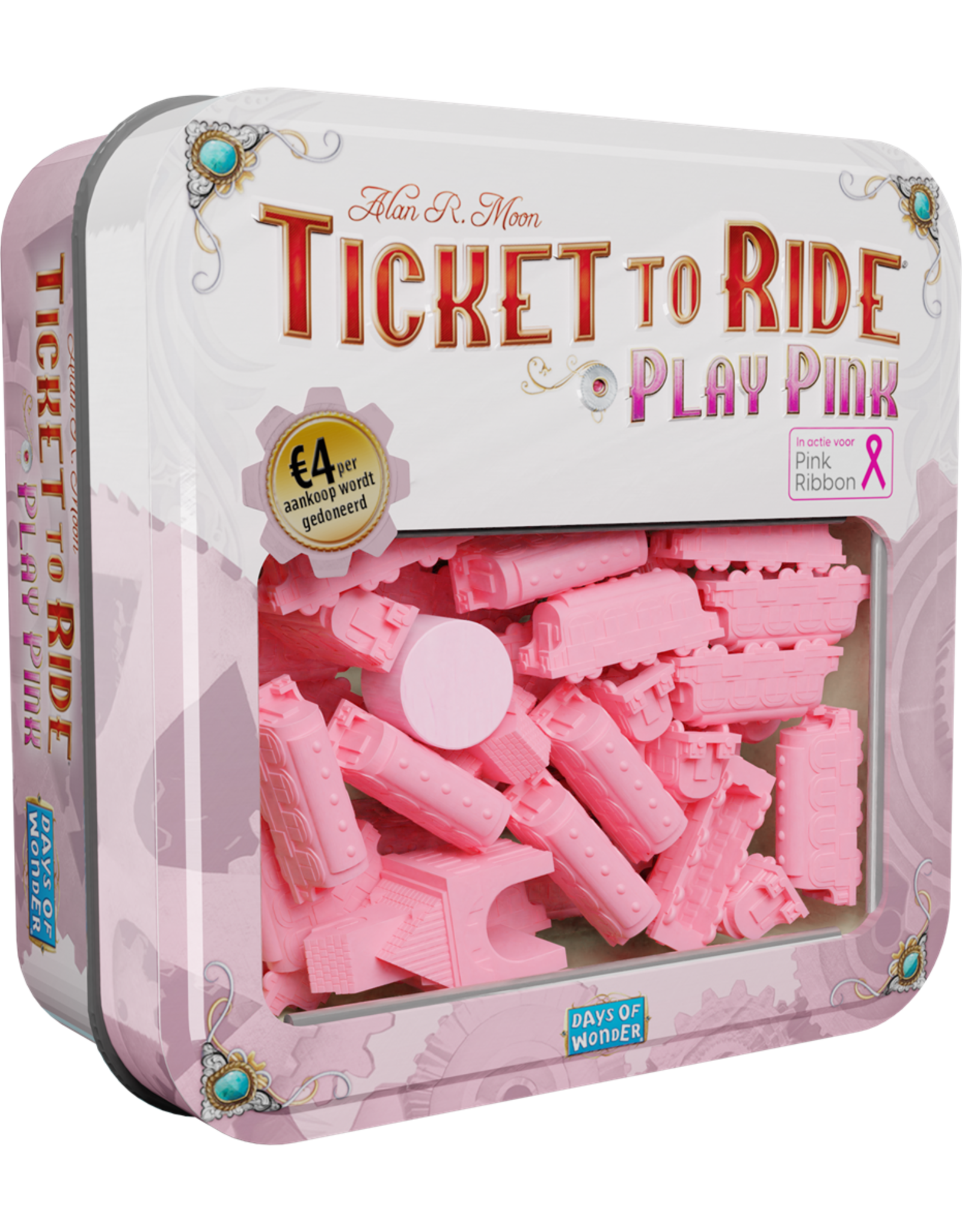 Days of Wonder Ticket to Ride Play Pink - aanvulling bordspel