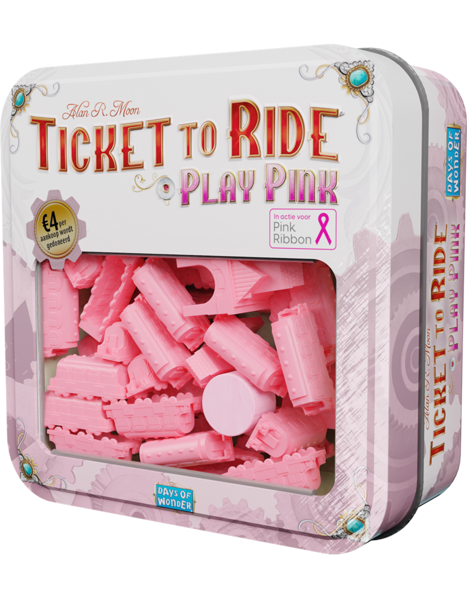 Days of Wonder Ticket to Ride Play Pink - aanvulling bordspel