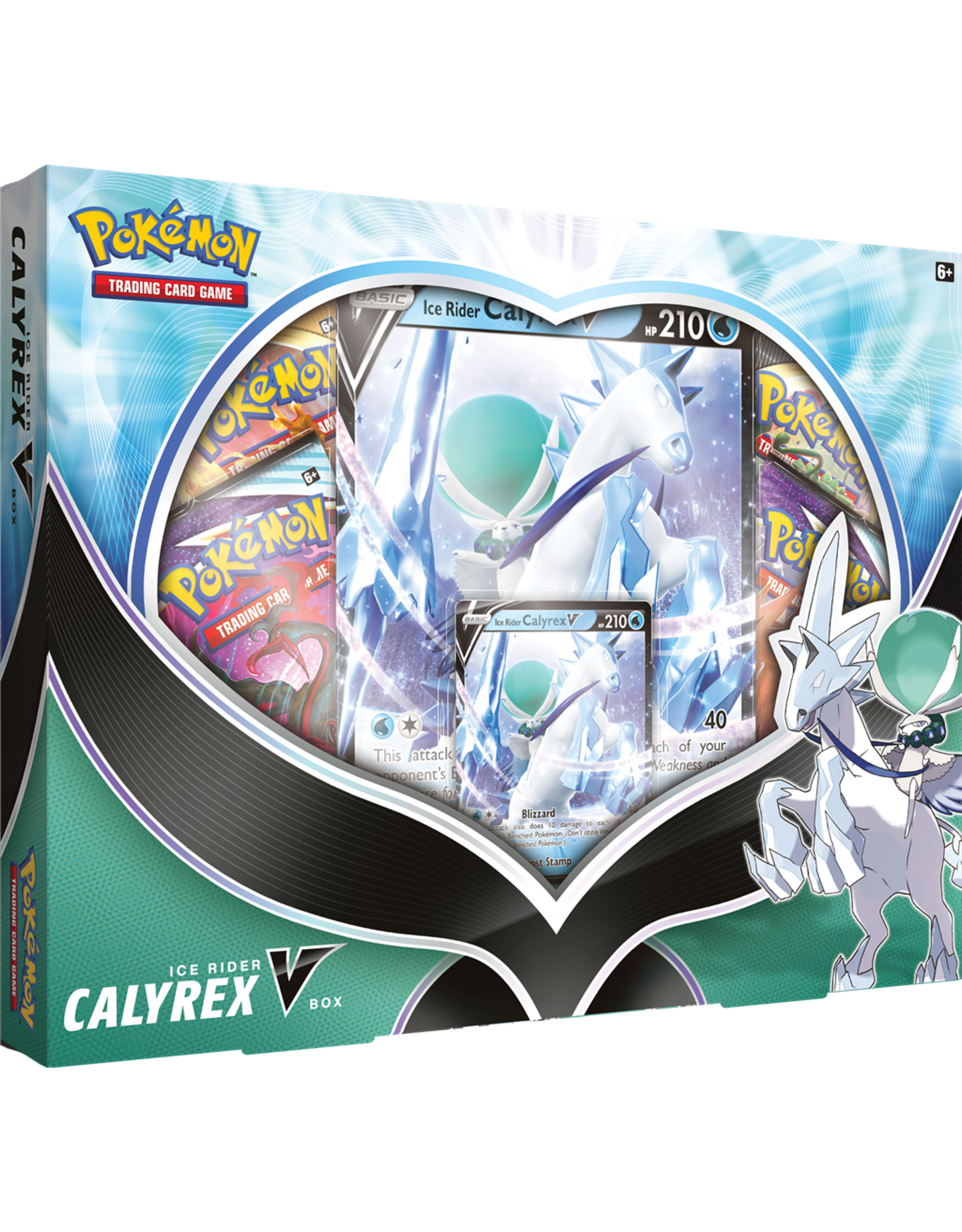 The Pokemon Company Pokemon TCG August V Box Calyrex Ice Rider