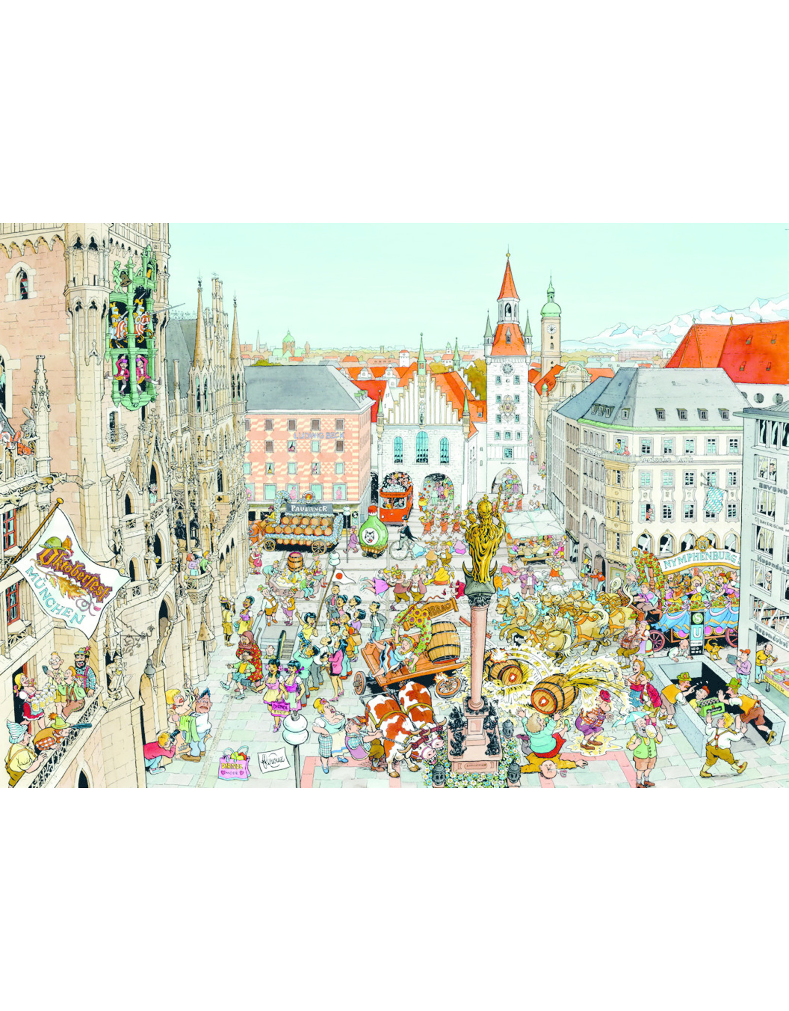 Ravensburger Ravensburger Puzzel 149742 Fleroux Munchen (1000 Stukjes)